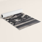 Vintage cafe racer Yoga Mat Gallery Image 2
