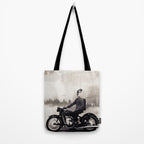 Vintage cafe racer Tote Bag Gallery Image 2