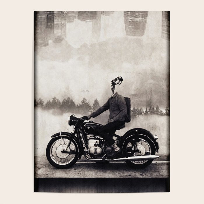 Vintage cafe racer Poster Gallery Image 4
