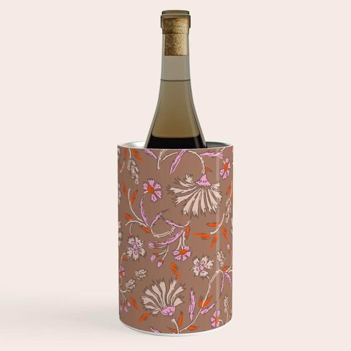 KALAMI MOCHA Inspired by PANTONE 17 1230 Mocha Mousse Wine Chiller Gallery Image 1