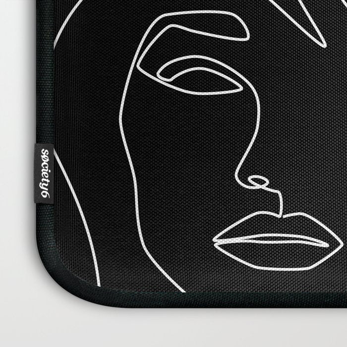 Faces in Dark Laptop Sleeve Gallery Image 3