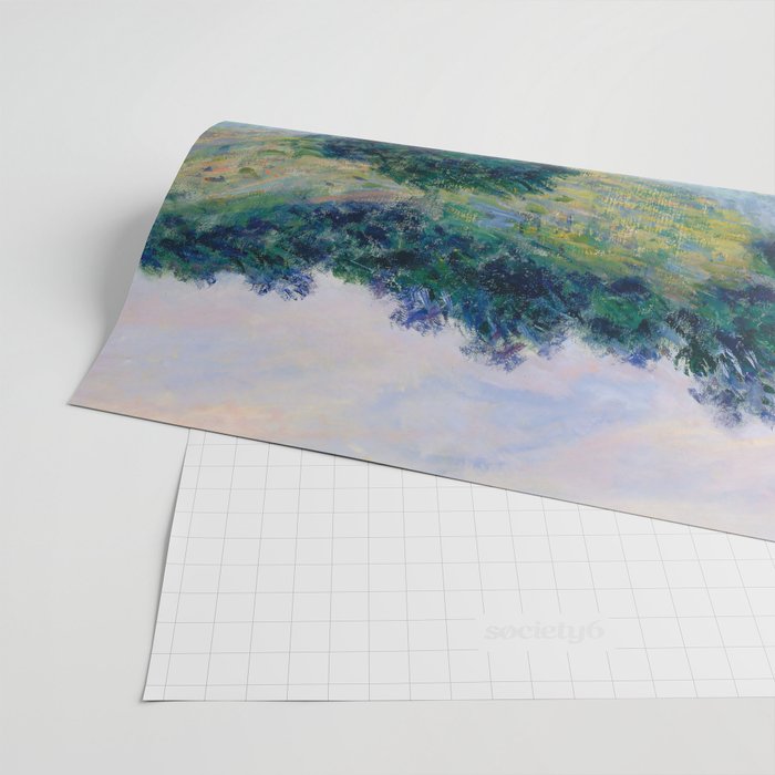 Poppy Field in a Hollow near Giverny Claude Monet Wrapping Paper Gallery Image 2