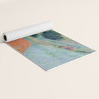 Poppy Field in a Hollow near Giverny Claude Monet Yoga Mat Gallery Image 2
