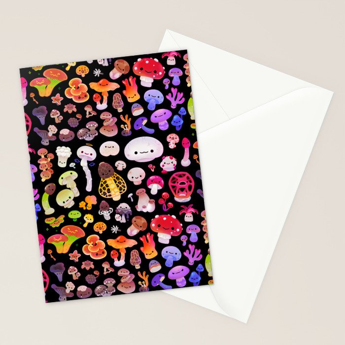 Mushroom Stationery Card Gallery Image 2