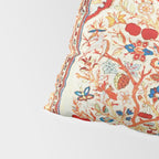 Antique Persian Garden Rug With Birds Print Pillow Sham Gallery Image 4