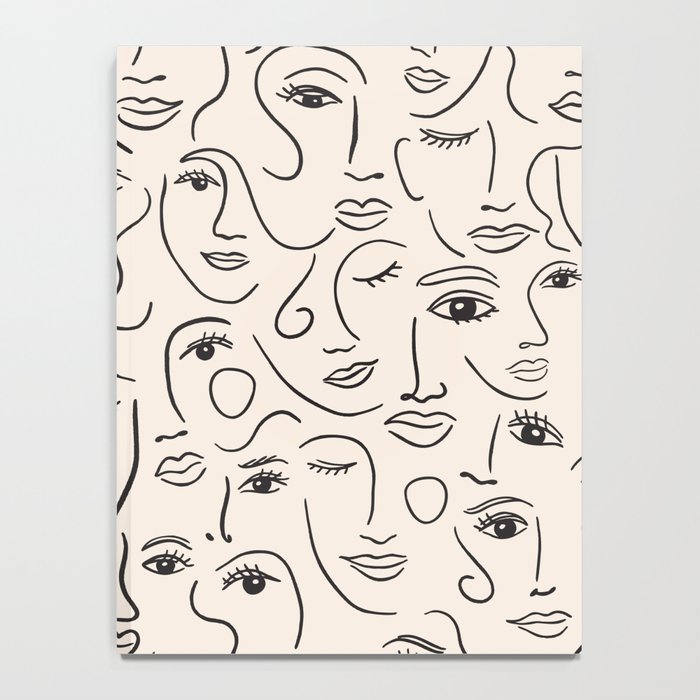 Abstract Faces Notebook Gallery Image 4