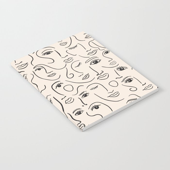 Abstract Faces Notebook Gallery Image 1