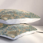 Antique 17th Century Romantic Mythological Garden Italian Tapestry Pillow Sham Gallery Image 3