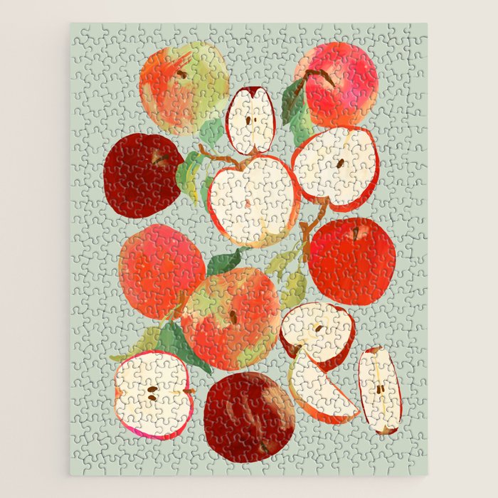 Fresh Apples Jigsaw Puzzle Gallery Image 1
