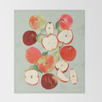 Fresh Apples Throw Blanket Gallery Image 2