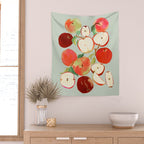 Fresh Apples Wall Tapestry Gallery Image 2