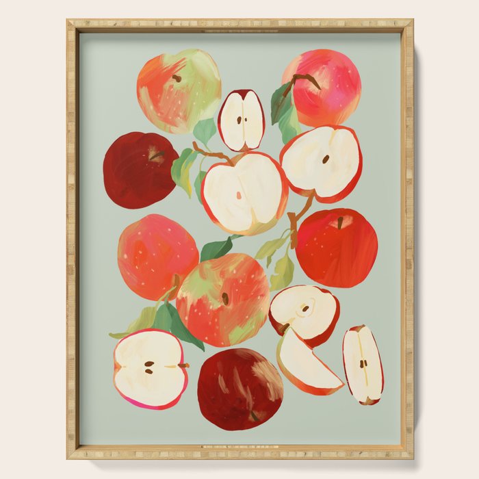 Fresh Apples Serving Tray Gallery Image 1