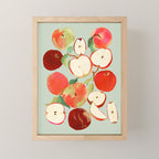 Fresh Apples Mini Art Print Gallery Image 1