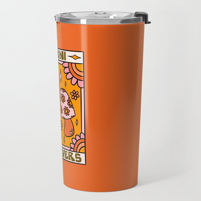 Gemini Tarot Card Travel Mug Gallery Image 2