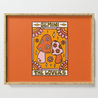 Gemini Tarot Card Serving Tray Gallery Image 1