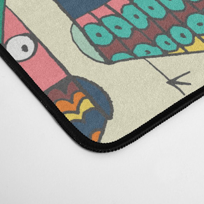 Give a hoot Desk Mat Gallery Image 4