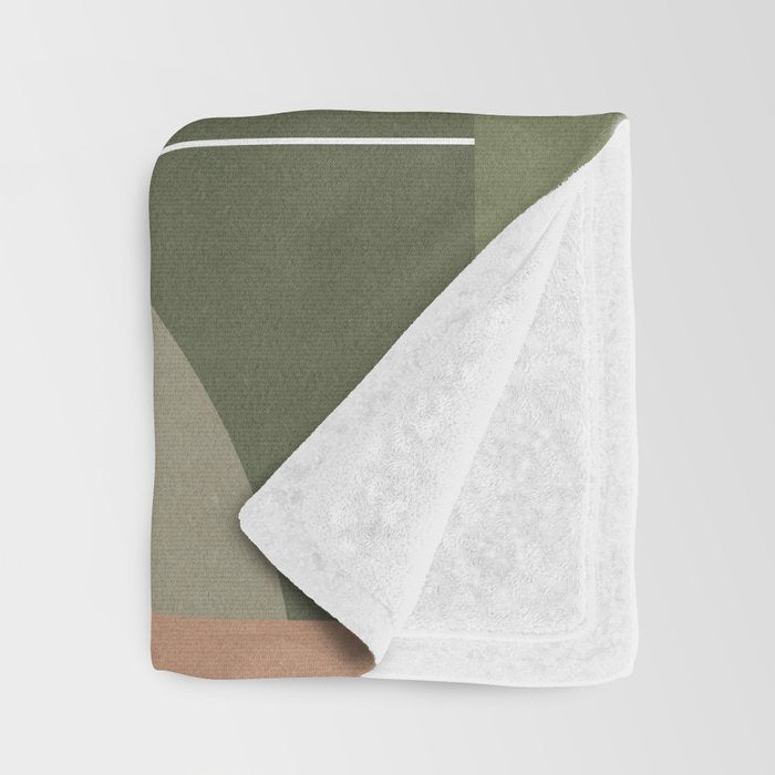 Abstract Geometric 6 Throw Blanket Gallery Image 3