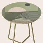 Abstract Geometric 6 Side Table Gallery Image 2