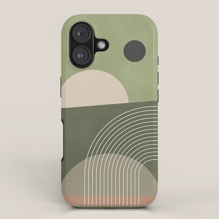 Abstract Geometric 6 iPhone Case Gallery Image 1