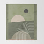 Abstract Geometric 6 Throw Blanket Gallery Image 2