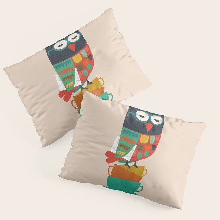 Morning Owl Pillow Sham Gallery Image 3