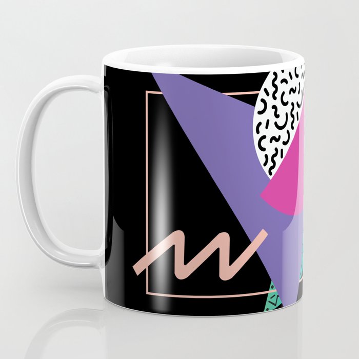Memphis pattern 39 - 80s / 90s Retro Coffee Mug Gallery Image 3