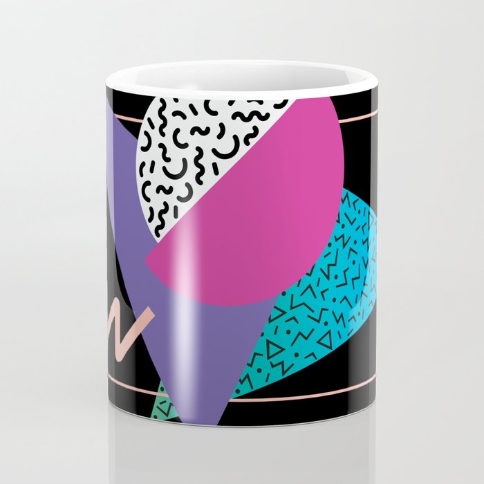 Memphis pattern 39 - 80s / 90s Retro Coffee Mug Gallery Image 4