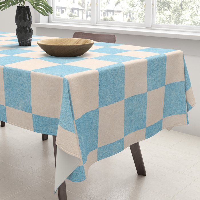 CHECKER - 001 - Iceberg Tablecloth Gallery Image 3