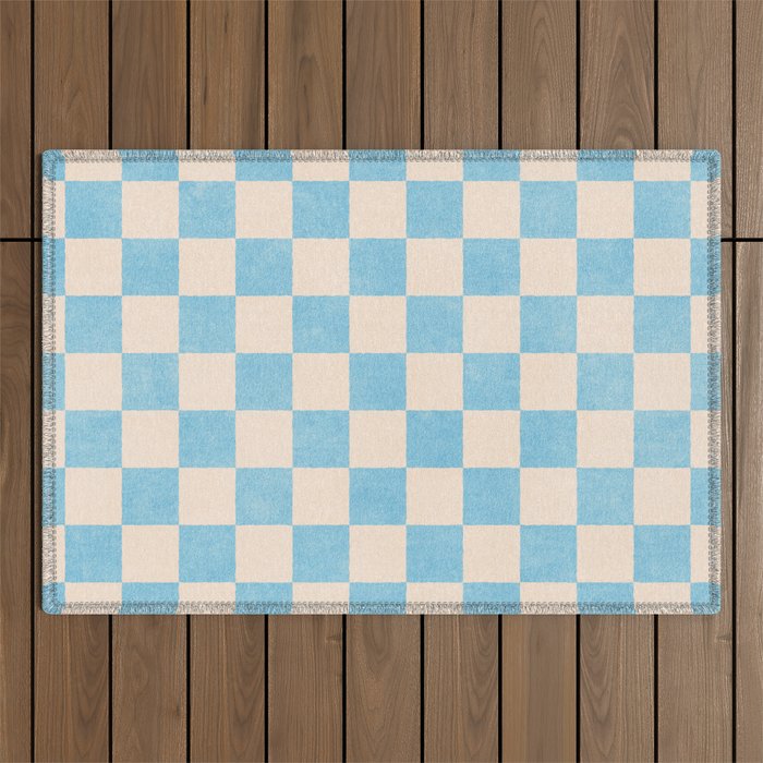 CHECKER - 001 - Iceberg Outdoor Rug Gallery Image 1