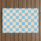 CHECKER - 001 - Iceberg Outdoor Rug Gallery Image 1