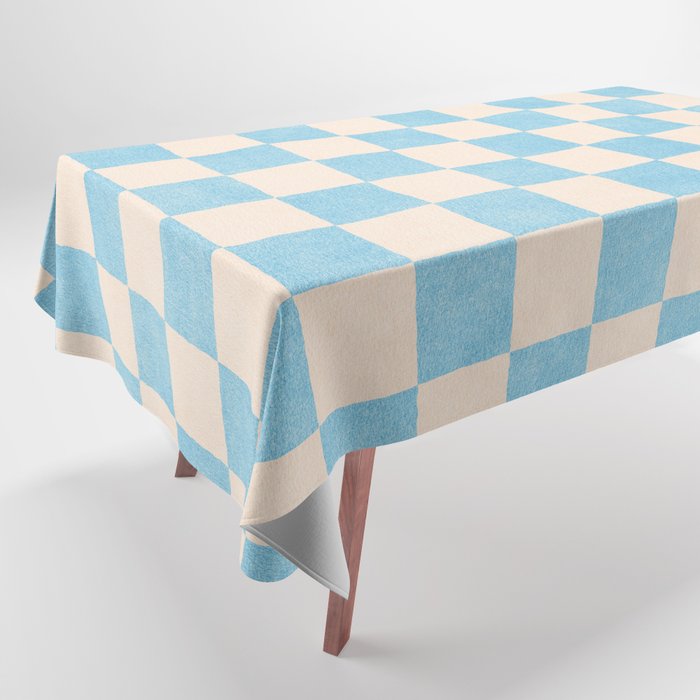 CHECKER - 001 - Iceberg Tablecloth Gallery Image 1