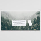 Foggy Forest 3 Desk Mat Gallery Image 1