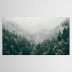 Foggy Forest 3 Tablecloth Gallery Image 2