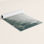 Foggy Forest 3 Yoga Mat Gallery Image 2