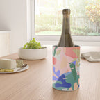 Abstract Fruits and Leaves / Modern Summer Wine Chiller Gallery Image 4