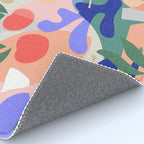 Abstract Fruits and Leaves / Modern Summer Rug Gallery Image 4