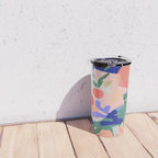 Abstract Fruits and Leaves / Modern Summer Travel Mug Gallery Image 4