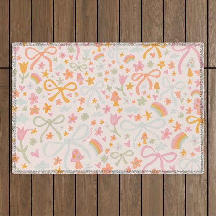 Marker Doodles Outdoor Rug Gallery Image 1