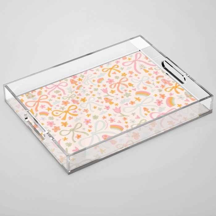 Marker Doodles Acrylic Tray Gallery Image 1