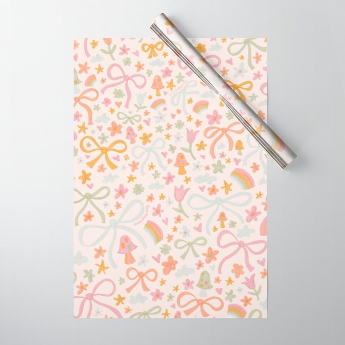 Marker Doodles Wrapping Paper Gallery Image 1