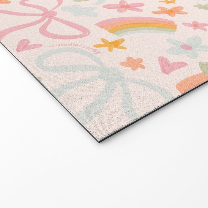 Marker Doodles Welcome Mat Gallery Image 2