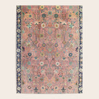 Rose Petag Tabriz Antique Persian Poster Gallery Image 4