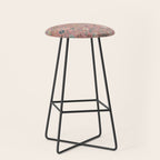 Rose Petag Tabriz Antique Persian Stool Gallery Image 1