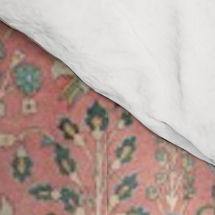 Rose Petag Tabriz Antique Persian Comforter Gallery Image 4