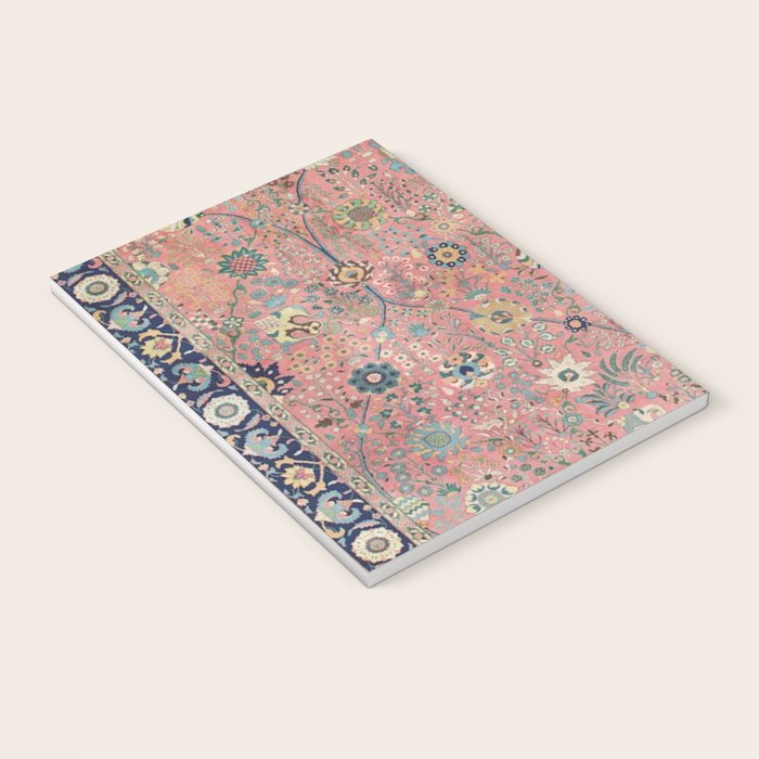 Rose Petag Tabriz Antique Persian Notebook Gallery Image 3