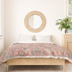 Rose Petag Tabriz Antique Persian Duvet Cover Gallery Image 3