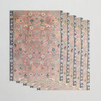 Rose Petag Tabriz Antique Persian Wrapping Paper Gallery Image 3