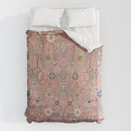 Rose Petag Tabriz Antique Persian Duvet Cover Gallery Image 6