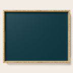 Dark Teal x Solid Color Serving Tray Gallery Image 1