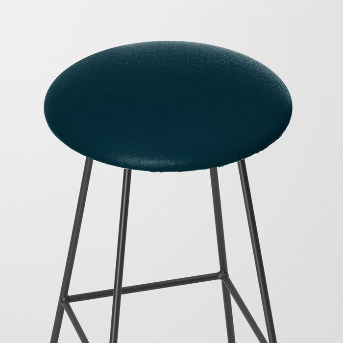 Dark Teal x Solid Color Stool Gallery Image 2